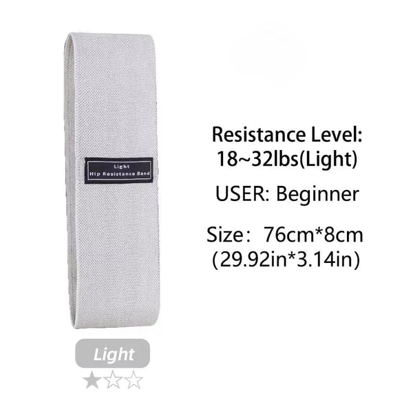 Planet Gates ZD03 Fabric Resistance Hip Booty Bands Glute Thigh Elastic Workout Bands Squat Circle Stretch Fitness Strips Loops Yoga Gym Equipment