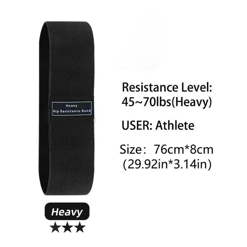Planet Gates ZD04-L Fabric Resistance Hip Booty Bands Glute Thigh Elastic Workout Bands Squat Circle Stretch Fitness Strips Loops Yoga Gym Equipment