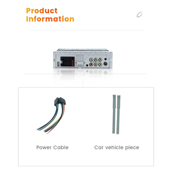 Planet Gates ZD1 with CP AA Universal 7" 1din Retractable Screen Car Radio Android Auto Carplay Multimedia Video Player Intelligent Vehicle System BT FM USB