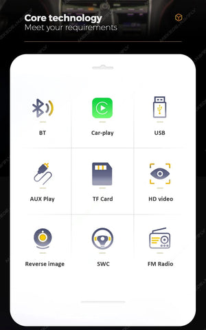 Planet Gates ZD1 with CP AA Universal 7" 1din Retractable Screen Car Radio Android Auto Carplay Multimedia Video Player Intelligent Vehicle System BT FM USB