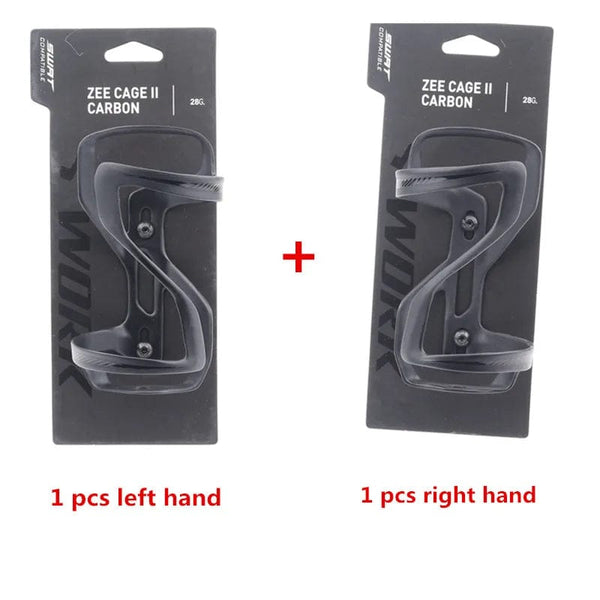 Planet Gates ZEE CAGE II Cycling Bottle Cage 28g Carbon Fiber Bike Bottle Holder Bicycle Cages Part Cycle Equipment