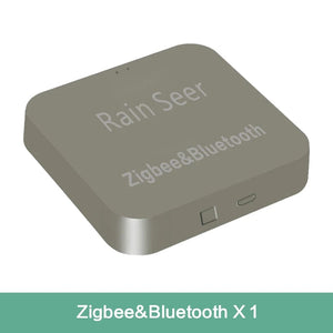 Planet Gates Zigbee Gateway Rain Seer Tuya Smart Life Bluetooth Gateway WIFI Bluetooth Dual Control equipment Smart Home Gateway Connector Remote Control
