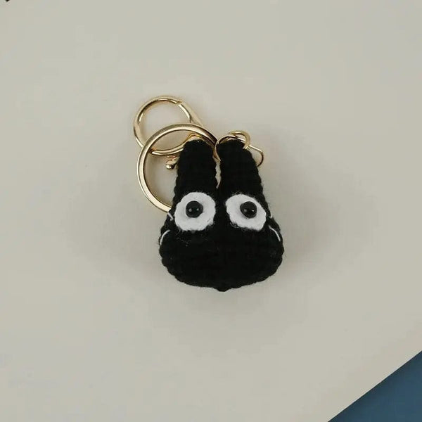 Planet Gates ZJJKR02202 Cute Cat Crochet Keychains Knitting Cartoon Cat Doll Keyrings For Car Keys Kawaii Small Cat Knitted Keychain For Bag Pendant New