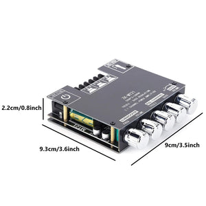 Planet Gates ZK-MT/TB21 2x50W+100W 2.1 Channel BT5.0 AUX Digital Sound Amplifier with Bluetooth Audio Amplifier Board for Consumer Electronic