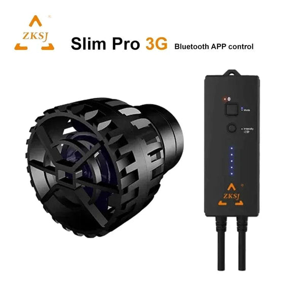 Planet Gates ZKSJ Third generation Mini  Slim 2000 Mini Aquarium Wave  Maker Circulation Pump 3 Wave Patterns No control program