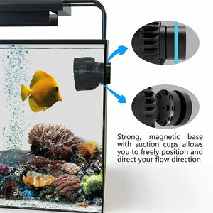 Planet Gates ZKSJ Third generation Mini  Slim 2000 Mini Aquarium Wave  Maker Circulation Pump 3 Wave Patterns No control program