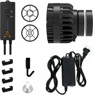 Planet Gates ZKSJ Third generation Mini  Slim 2000 Mini Aquarium Wave  Maker Circulation Pump 3 Wave Patterns No control program