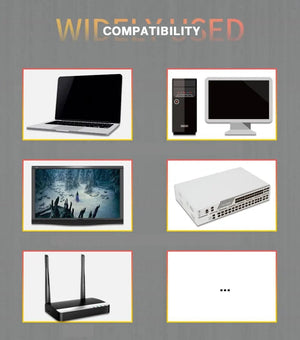 Planet Gates ZoeRax 1PCS Tool Free RJ45 CAT6 Connector Ethernet Termination Plugs,  23AWG to 26AWG Cable Internet Plug Installation Toolless