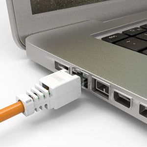 Planet Gates ZoeRax 1PCS Tool Free RJ45 CAT6 Connector Ethernet Termination Plugs,  23AWG to 26AWG Cable Internet Plug Installation Toolless