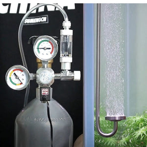 Planet Gates ZRDR DIY Aquarium CO2 Regulator Magnetic Solenoid Kit Check Valve Fish Tank Accessories CO2 Control System Reactor Generator Set