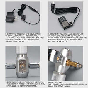 Planet Gates ZRDR DIY Aquarium CO2 Regulator Magnetic Solenoid Kit Check Valve Fish Tank Accessories CO2 Control System Reactor Generator Set