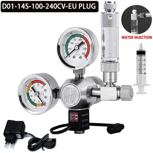 Planet Gates ZRDR DIY Aquarium CO2 Regulator Magnetic Solenoid Kit Check Valve Fish Tank Accessories CO2 Control System Reactor Generator Set