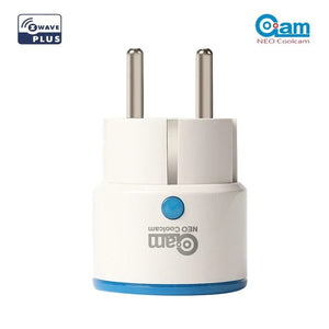 Planet Gates ZWAVE Plug 1pc NEO Coolcam ZWAVE PLUS EU Smart Power Plug Socket Home Automation Alarm System Z Wave 868.4MHz Video Frequency