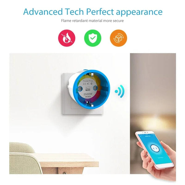 Planet Gates ZWAVE Plug 1pc NEO Coolcam ZWAVE PLUS EU Smart Power Plug Socket Home Automation Alarm System Z Wave 868.4MHz Video Frequency