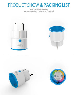 Planet Gates ZWAVE Plug 1pc NEO Coolcam ZWAVE PLUS EU Smart Power Plug Socket Home Automation Alarm System Z Wave 868.4MHz Video Frequency