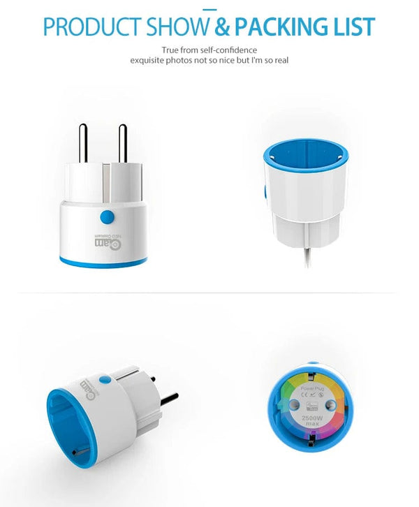 Planet Gates ZWAVE Plug 1pc NEO Coolcam ZWAVE PLUS EU Smart Power Plug Socket Home Automation Alarm System Z Wave 868.4MHz Video Frequency
