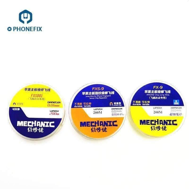 Planet Gates 0.01/0.02mm 200m Pure Copper Wire PCB Board Repairing Link Wire For Mobile Phone Computer Tablet Motherboard Repair