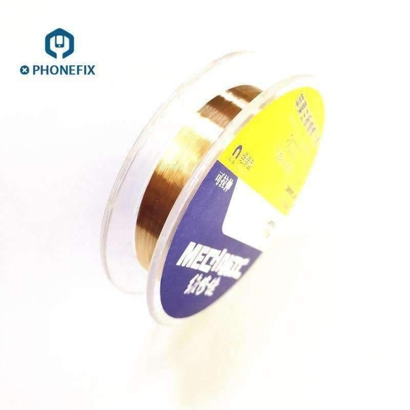 Planet Gates 0.01/0.02mm 200m Pure Copper Wire PCB Board Repairing Link Wire For Mobile Phone Computer Tablet Motherboard Repair