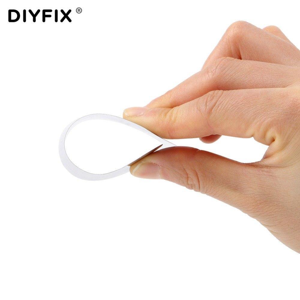 Planet Gates 0.01mm Ultra Thin Flexible Stainless Steel Pry Spudger Disassemble Card for iPhone iPad Samsung Mobile Phone Repair Tool