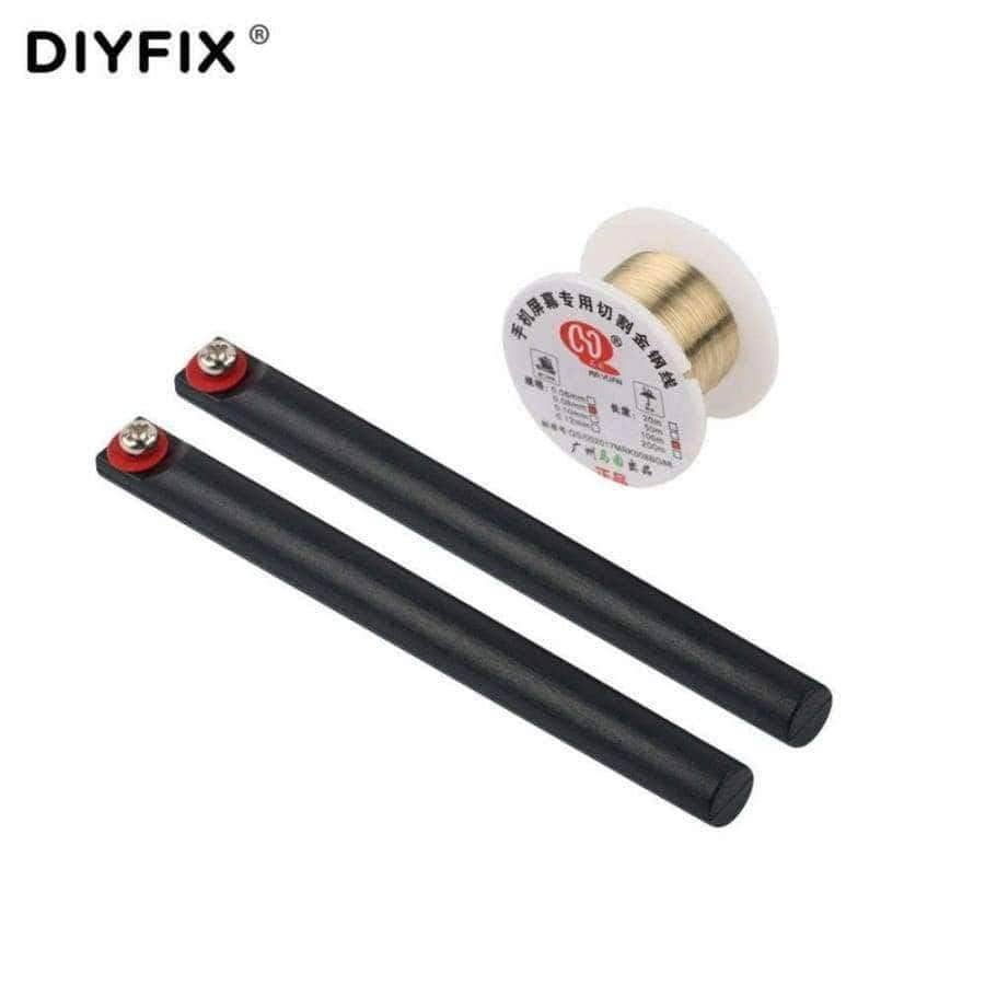 Planet Gates 0.06mm LCD Screen Separation Wire Cutting Line with Handle Mobile Phone Repair Tools for iPhone Samsung Smart Phone