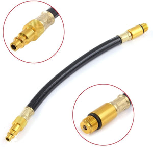 Planet Gates 0-100PSI Cylinder Leak Tester Compression Leakage Detector Kit Set Petrol Engine Gauge Tool Double Gauge System Automobile Tools