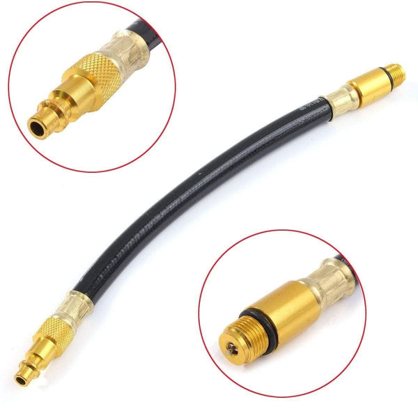 Planet Gates 0-100PSI Cylinder Leak Tester Compression Leakage Detector Kit Set Petrol Engine Gauge Tool Double Gauge System Automobile Tools