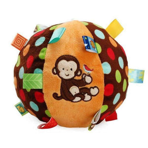 Planet Gates 0-12 month baby bell toy cloth ball Early Education Developmental Soft Stuffed Plush Toys bed Rattles kids birthday gift
