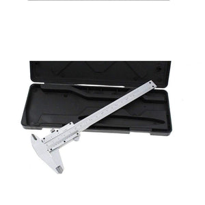 Planet Gates 0-150mm/0.05 Caliper Stainless Steel Vernier Caliper Metal Calipers Gauge Micrometer Measurement Measuring Instrument Tool