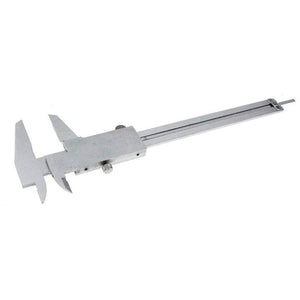 Planet Gates 0-150mm/0.05 Caliper Stainless Steel Vernier Caliper Metal Calipers Gauge Micrometer Measurement Measuring Instrument Tool