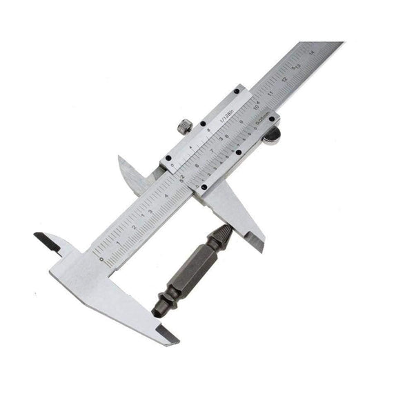 Planet Gates 0-150mm/0.05 Caliper Stainless Steel Vernier Caliper Metal Calipers Gauge Micrometer Measurement Measuring Instrument Tool