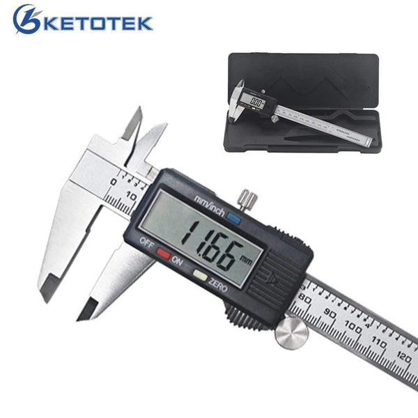 Planet Gates 0-150mm Measuring Tool Stainless Steel Caliper Digital Vernier Caliper Gauge Micrometer Paquimetro Messschieber