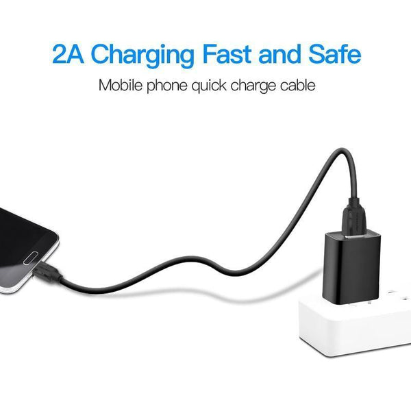 Vention Micro USB Cable 1m 2m 3m 5V2A Fast Charging Data Sync Micro USB Charger Cable For Samsung Xiaomi LG Huawei Android Phone - Planet Gates