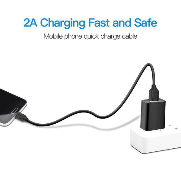 Planet Gates 0.25m Vention Micro USB Cable 1m 2m 3m 5V2A Fast Charging Data Sync Micro USB Charger Cable For Samsung Xiaomi LG Huawei Android Phone