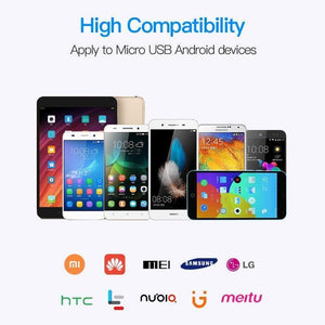 Planet Gates 0.25m Vention Micro USB Cable 1m 2m 3m 5V2A Fast Charging Data Sync Micro USB Charger Cable For Samsung Xiaomi LG Huawei Android Phone