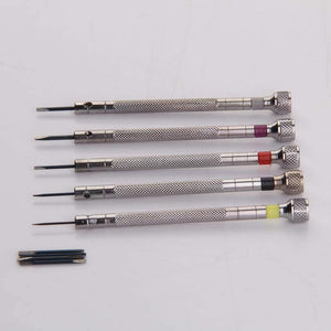 0.8-1.6mm Watch Strap Link Pins Watches Tools Band Removal Watchmakers Tool Alloy Steel Watch Screwdriver Watch Repair Kit - Planet Gates