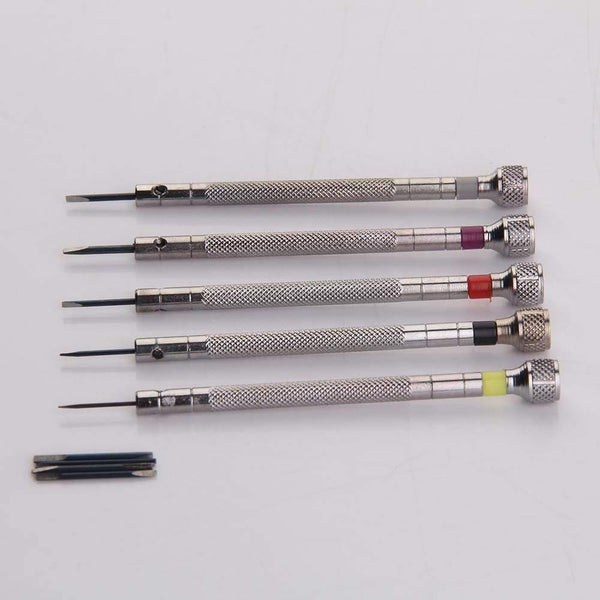 0.8-1.6mm Watch Strap Link Pins Watches Tools Band Removal Watchmakers Tool Alloy Steel Watch Screwdriver Watch Repair Kit - Planet Gates