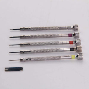 0.8-1.6mm Watch Strap Link Pins Watches Tools Band Removal Watchmakers Tool Alloy Steel Watch Screwdriver Watch Repair Kit - Planet Gates