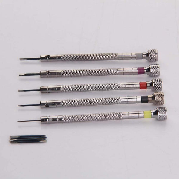 0.8-1.6mm Watch Strap Link Pins Watches Tools Band Removal Watchmakers Tool Alloy Steel Watch Screwdriver Watch Repair Kit - Planet Gates