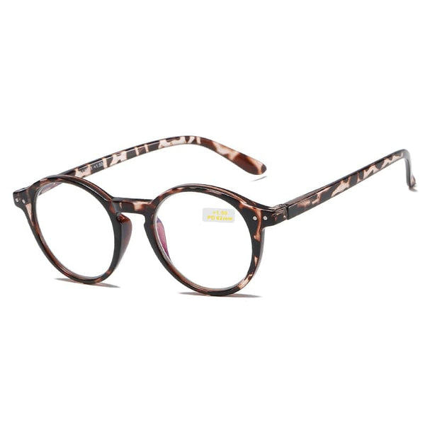 Planet Gates 0 / C4Leopard CRIXALIS Anti Blue Light Reading Glasses For Women Men TR90 Flexible Frame Spring Hinge Computer Presbyopia Eyewear Female UV400
