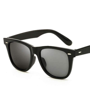 Planet Gates 001 CitySpiner Vintage Black Frame Men Sunglasses Square Mirror UV400 2018 Fashion Summer Style Travel Eyewear Magnetic Women Y090