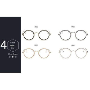 Planet Gates 001 DOLCE VISION Vintage Optical Glasses Women Round Clear Lens Eyewear Gold Metal Frames Retro Women Spectacles Gafas de mujer New