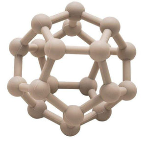 Planet Gates 003 taupe Customizable Logo Baby Teether Molar Toy Food Grade Silicone Material Toy Ball Educational Toy Boy Girl Gift BPA Free