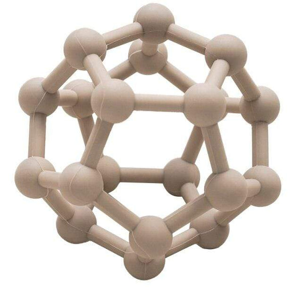 Planet Gates 003 taupe Customizable Logo Baby Teether Molar Toy Food Grade Silicone Material Toy Ball Educational Toy Boy Girl Gift BPA Free