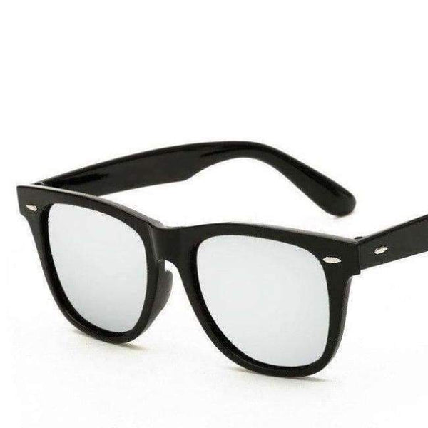 Planet Gates 005 CitySpiner Vintage Black Frame Men Sunglasses Square Mirror UV400 2018 Fashion Summer Style Travel Eyewear Magnetic Women Y090