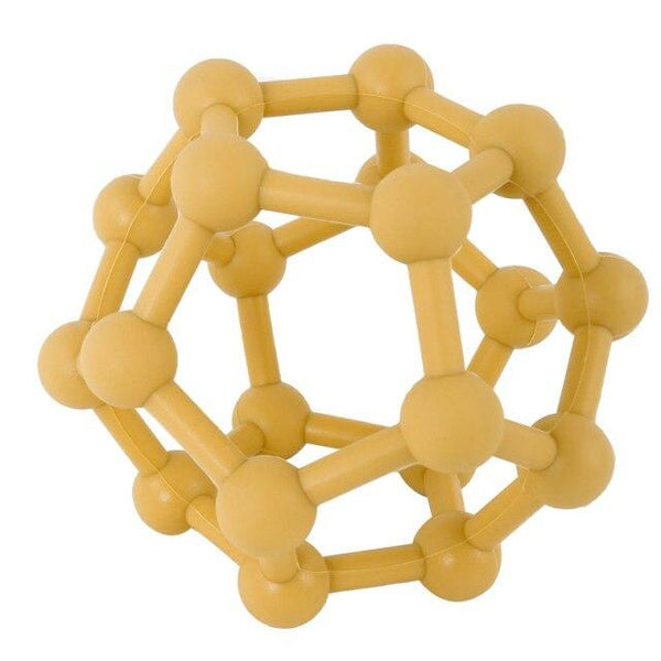 Planet Gates 008 mustard Customizable Logo Baby Teether Molar Toy Food Grade Silicone Material Toy Ball Educational Toy Boy Girl Gift BPA Free