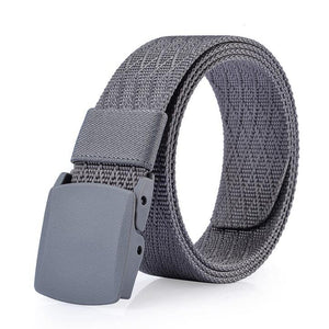 Men and Women Canvas Nylon Belt Fashion Automatic Buckle Belts Women Outdoor Tactical Belt Military Male Strap Waist Belts
