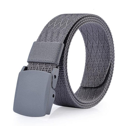 Men and Women Canvas Nylon Belt Fashion Automatic Buckle Belts Women Outdoor Tactical Belt Military Male Strap Waist Belts