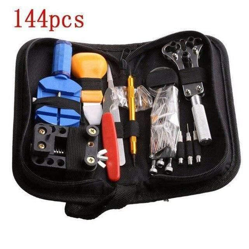 144pcs Watch Repair Tool Kit Clock Watch Tools Set Remover Screwdriver Set Watchmaker Tool saat tamir seti Horloge Gereedschap - Planet Gates