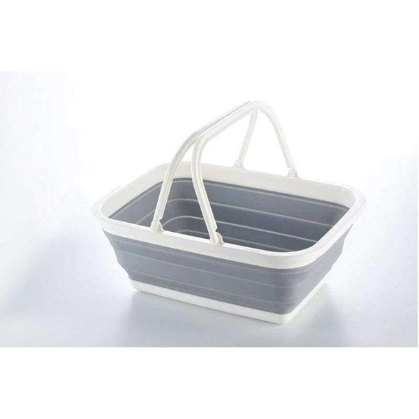 Planet Gates 01 / 38x28.8x15.5cm Folding Shopping Basket Laundry Basket Snacks Fruit Vegetable Foldable Silicone Basket Home Storage & Organization Eco-Friendly