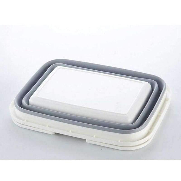 Planet Gates 01 / 38x28.8x15.5cm Folding Shopping Basket Laundry Basket Snacks Fruit Vegetable Foldable Silicone Basket Home Storage & Organization Eco-Friendly